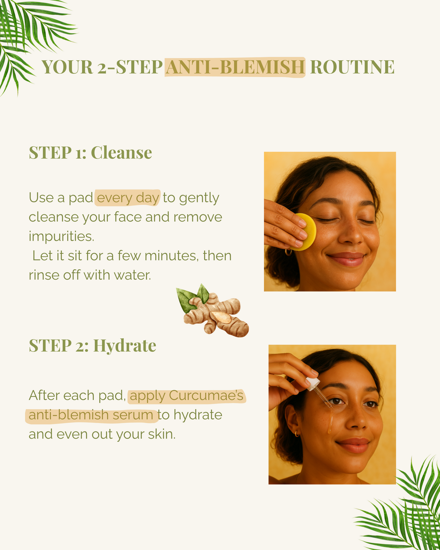 Curcuma 3-in-1 Cleansing Pads